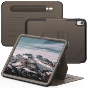 Solidenz Magnetische hoes iPad 11 en iPad 10 - 10.9 inch - Bruin - 7