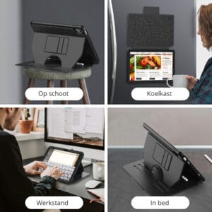 Solidenz Magnetische hoes iPad 11 en iPad 10 - 10.9 inch - Zwart - 5