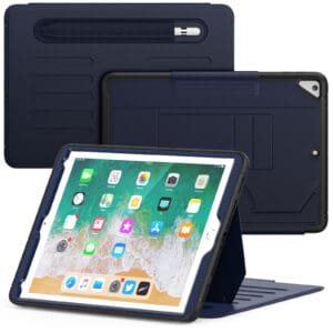 Solidenz Magnetische hoes iPad 2018 / iPad 2017 / Air 2 - 9.7 inch - Blauw - 8