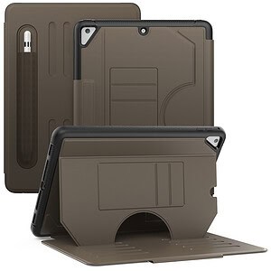 Solidenz Magnetische hoes iPad 2018 / iPad 2017 / Air 2 - 9.7 inch - Bruin Main Image