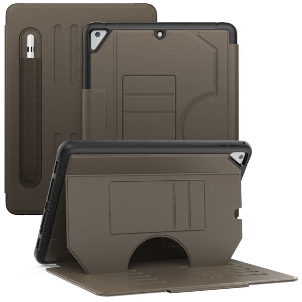 Solidenz Magnetische hoes iPad 2018 / iPad 2017 / Air 2 - 9.7 inch - Bruin
