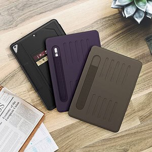 Solidenz Magnetische hoes iPad 2018 / iPad 2017 / Air 2 - 9.7 inch - Bruin - 6