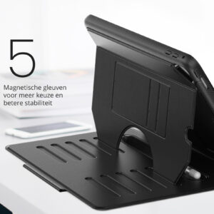 Solidenz Magnetische hoes iPad 2018 / iPad 2017 / Air 2 - 9.7 inch - Zwart - 2