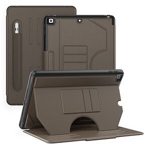 Solidenz Magnetische hoes iPad 9 2021 / iPad 8 2020 / iPad 7 2019 - 10.2 inch - Bruin Main Image