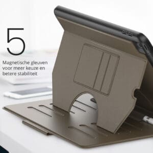 Solidenz Magnetische hoes iPad 9 2021 / iPad 8 2020 / iPad 7 2019 - 10.2 inch - Bruin - 2