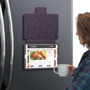 Solidenz Magnetische hoes iPad 9 2021 / iPad 8 2020 / iPad 7 2019 - 10.2 inch - Paars - 3