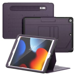 Solidenz Magnetische hoes iPad 9 2021 / iPad 8 2020 / iPad 7 2019 - 10.2 inch - Paars - 8