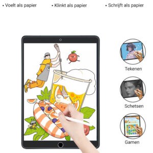 Solidenz Matte Paper Feel voor tekenen Screen Protector iPad 9 / iPad 8 / iPad 7 - 10.2 inch - 2