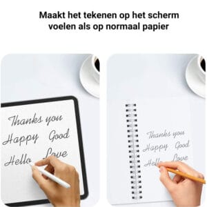Solidenz Matte Paper Feel voor tekenen Screen Protector iPad 9 / iPad 8 / iPad 7 - 10.2 inch - 5