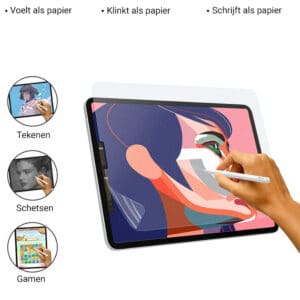 Solidenz Matte Paper Feel voor tekenen Screen Protector iPad Air 5 / Air 4 - 10.9 inch - 3