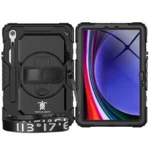 Turtle Shift Extreme Protection 360 Backcase Hoes Tab S9 FE / Tab S9 - 11 inch - Zwart - 1