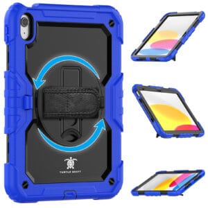 Turtle Shift Extreme Protection 360 Backcase Hoes iPad 11 en iPad 10 - 10.9 inch - Blauw - 9