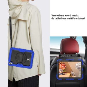 Turtle Shift Extreme Protection 360 Backcase Hoes iPad 11 en iPad 10 - 10.9 inch - Blauw - 6