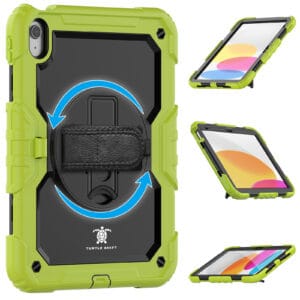 Turtle Shift Extreme Protection 360 Backcase Hoes iPad 11 en iPad 10 - 10.9 inch - Groen - 9