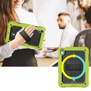 Turtle Shift Extreme Protection 360 Backcase Hoes iPad 11 en iPad 10 - 10.9 inch - Groen - 3