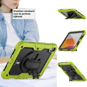 Turtle Shift Extreme Protection 360 Backcase Hoes iPad 11 en iPad 10 - 10.9 inch - Groen - 4