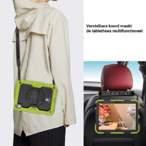 Turtle Shift Extreme Protection 360 Backcase Hoes iPad 11 en iPad 10 - 10.9 inch - Groen - 6