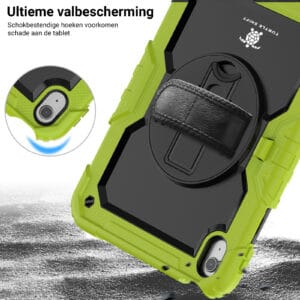 Turtle Shift Extreme Protection 360 Backcase Hoes iPad 11 en iPad 10 - 10.9 inch - Groen - 7