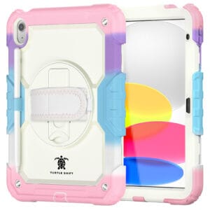 Turtle Shift Extreme Protection 360 Backcase Hoes iPad 11 en iPad 10 - 10.9 inch - Regenboog - 8