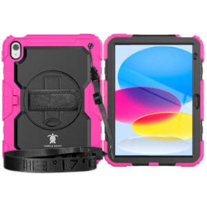 Turtle Shift Extreme Protection 360 Backcase Hoes iPad 11 en iPad 10 - 10.9 inch - Roze - 1