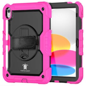 Turtle Shift Extreme Protection 360 Backcase Hoes iPad 11 en iPad 10 - 10.9 inch - Roze - 8