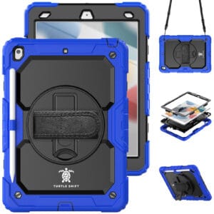 Turtle Shift Extreme Protection 360 Backcase Hoes iPad 9 2021 / iPad 8 2020 / iPad 7 2019 - 10.2 inch - Blauw Main Image