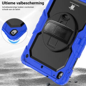 Turtle Shift Extreme Protection 360 Backcase Hoes iPad 9 2021 / iPad 8 2020 / iPad 7 2019 - 10.2 inch - Blauw - 7