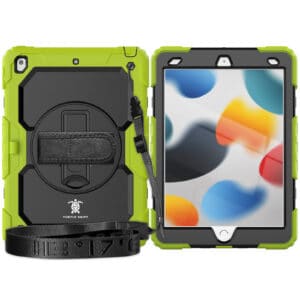 Turtle Shift Extreme Protection 360 Backcase Hoes iPad 9 2021 / iPad 8 2020 / iPad 7 2019 - 10.2 inch - Groen - 1
