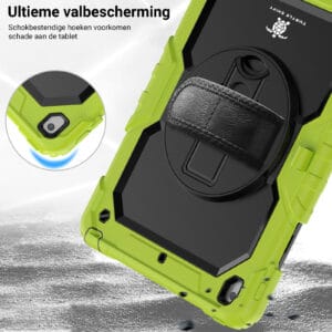 Turtle Shift Extreme Protection 360 Backcase Hoes iPad 9 2021 / iPad 8 2020 / iPad 7 2019 - 10.2 inch - Groen - 7