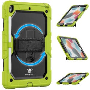 Turtle Shift Extreme Protection 360 Backcase Hoes iPad 9 2021 / iPad 8 2020 / iPad 7 2019 - 10.2 inch - Groen - 8