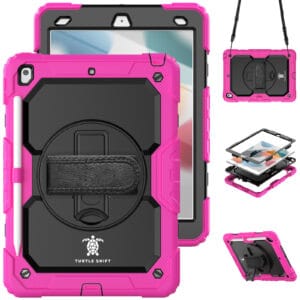 Turtle Shift Extreme Protection 360 Backcase Hoes iPad 9 2021 / iPad 8 2020 / iPad 7 2019 - 10.2 inch - Roze Main Image