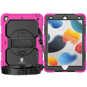 Turtle Shift Extreme Protection 360 Backcase Hoes iPad 9 2021 / iPad 8 2020 / iPad 7 2019 - 10.2 inch - Roze - 1