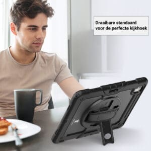 Turtle Shift Extreme Protection 360 Backcase Hoes iPad Pro M4 2024 - 13 inch - Zwart - 4