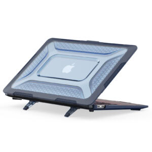 Turtle Shift Laptopcover Shield MacBook Air 13' inch - 2020 en 2018 - A2337 / A2179 / A1932 - Blauw - 4