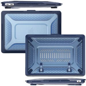 Turtle Shift Laptopcover Shield MacBook Air 13' inch - 2020 en 2018 - A2337 / A2179 / A1932 - Blauw - 5