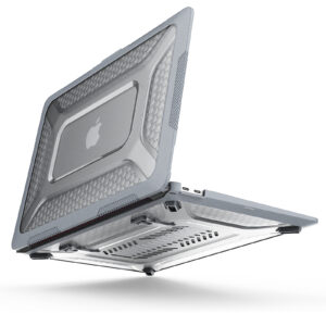 Turtle Shift Laptopcover Shield MacBook Air 13' inch - 2020 en 2018 - A2337 / A2179 / A1932 - Grijs - 3