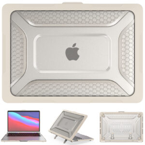 Turtle Shift Laptopcover Shield MacBook Pro 13' inch - 2022 / 2020 / 2018 - A2338 / A2289 / A2251 / A2159 / A1989 / A1706 / A1708 - Beige Main Image