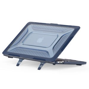Turtle Shift Laptopcover Shield MacBook Pro 13' inch - 2022 / 2020 / 2018 - A2338 / A2289 / A2251 / A2159 / A1989 / A1706 / A1708 - Blauw - 4