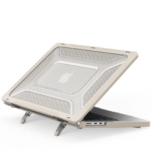 Turtle Shift Laptopcover Shield MacBook Pro 14' inch - 2023 / 2021 - A2442 / A2779 / A2918 / A2992 - Beige - 4
