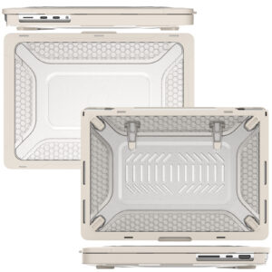 Turtle Shift Laptopcover Shield MacBook Pro 14' inch - 2023 / 2021 - A2442 / A2779 / A2918 / A2992 - Beige - 5