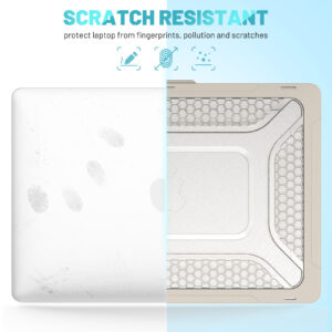 Turtle Shift Laptopcover Shield MacBook Pro 14' inch - 2023 / 2021 - A2442 / A2779 / A2918 / A2992 - Beige - 8