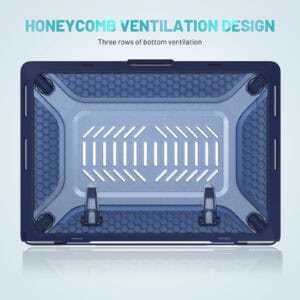 Turtle Shift Laptopcover Shield MacBook Pro 14' inch - 2023 / 2021 - A2442 / A2779 / A2918 / A2992 - Blauw - 2
