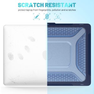 Turtle Shift Laptopcover Shield MacBook Pro 14' inch - 2023 / 2021 - A2442 / A2779 / A2918 / A2992 - Blauw - 5
