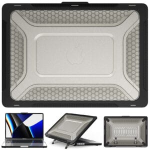 Turtle Shift Laptopcover Shield MacBook Pro 14' inch - 2023 / 2021 - A2442 / A2779 / A2918 / A2992 - Zwart Main Image