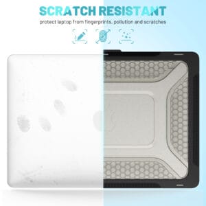 Turtle Shift Laptopcover Shield MacBook Pro 14' inch - 2023 / 2021 - A2442 / A2779 / A2918 / A2992 - Zwart - 9