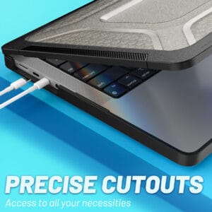 Turtle Shift Laptopcover Shield MacBook Pro 14' inch - 2023 / 2021 - A2442 / A2779 / A2918 / A2992 - Zwart - 8