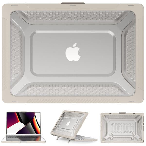 Turtle Shift Laptopcover Shield MacBook Pro 16' inch - 2023 / 2021 - A2485 / A2780 / A2991 - Beige