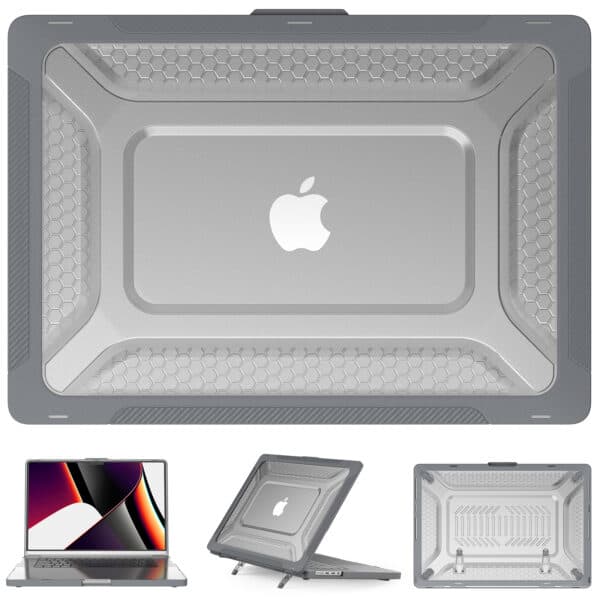 Turtle Shift Laptopcover Shield MacBook Pro 16' inch - 2023 / 2021 - A2485 / A2780 / A2991 - Grijs
