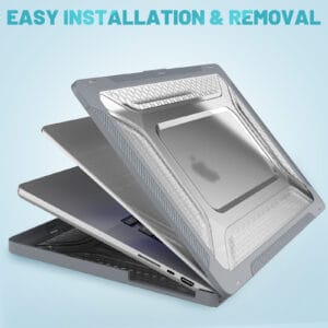 Turtle Shift Laptopcover Shield MacBook Pro 16' inch - 2023 / 2021 - A2485 / A2780 / A2991 - Grijs - 9