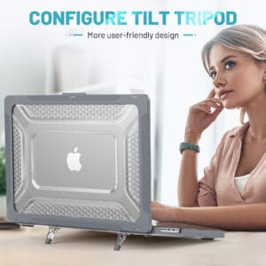 Turtle Shift Laptopcover Shield MacBook Pro 16' inch - 2023 / 2021 - A2485 / A2780 / A2991 - Grijs - 8